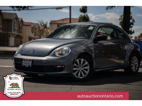 Black 2014 Volkswagen Beetle 1.8T Entry PZEV for sale in Ontario, CA