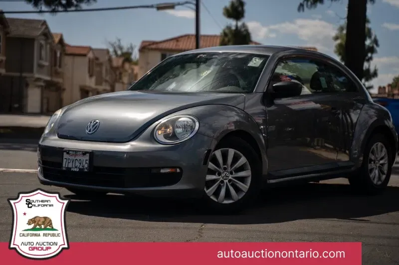 Black 2014 Volkswagen Beetle 1.8T Entry PZEV for sale in Ontario, CA