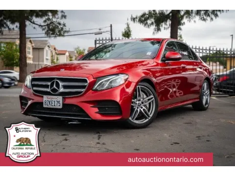 Green 2019 Mercedes-Benz E-Class E 300 for sale in Ontario, CA