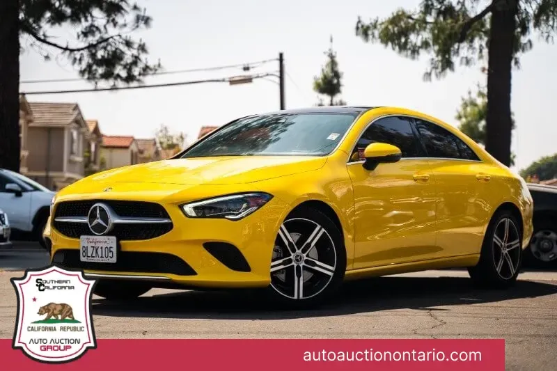 Black 2020 Mercedes-Benz CLA 250 for sale in Ontario, CA