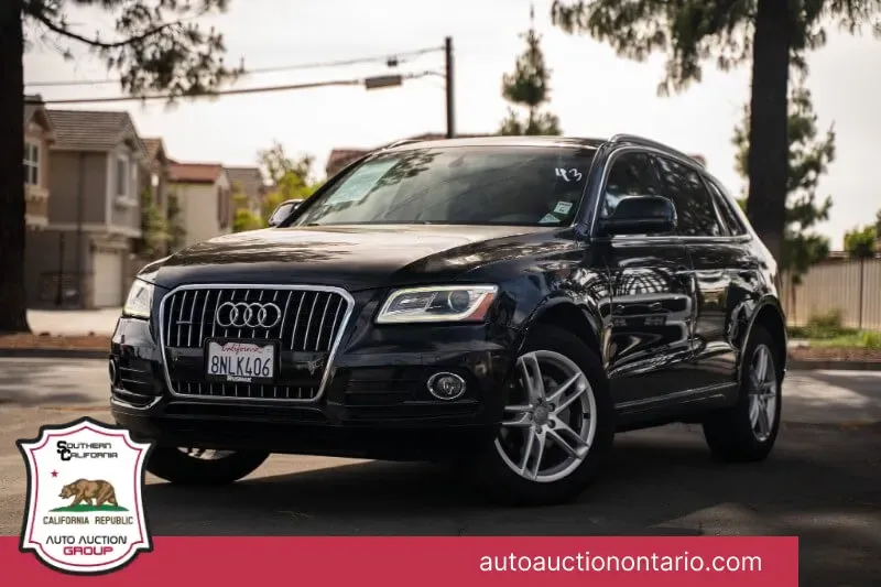 Black 2016 Audi Q5 2.0T quattro Premium Plus for sale in Ontario, CA