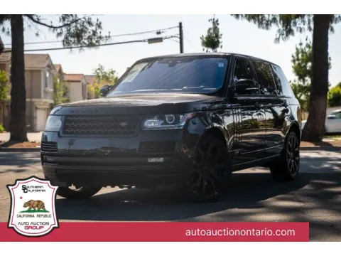 Green 2017 Land Rover Range Rover Supercharged LWB for sale in Ontario, CA