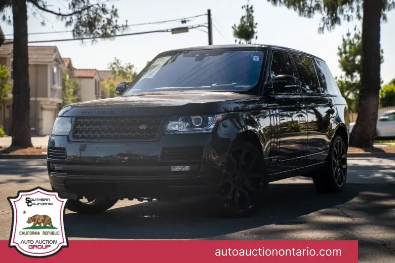 Green 2017 Land Rover Range Rover Supercharged LWB for sale in Ontario, CA