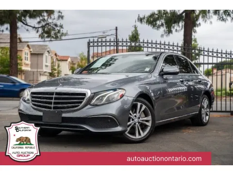 Yellow 2017 Mercedes-Benz E-Class E 300 for sale in Ontario, CA