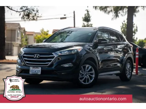 Red 2017 Hyundai TUCSON SE for sale in Ontario, CA