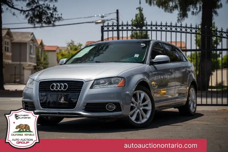 Silver 2012 Audi A3 2.0T Premium PZEV for sale in Ontario, CA