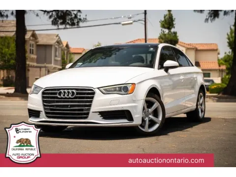 White 2016 Audi A3 1.8T Premium for sale in Ontario, CA
