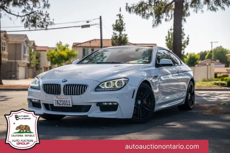 White 2013 BMW 6 Series 650i for sale in Ontario, CA