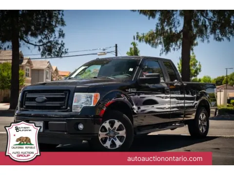 Blue 2014 Ford F-150 XL for sale in Ontario, CA
