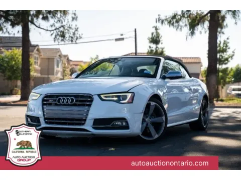 Black 2014 Audi S5 3.0T quattro Premium Plus for sale in Ontario, CA