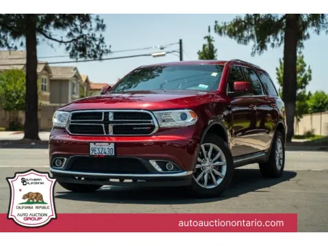 Silver 2017 Dodge Durango SXT for sale in Ontario, CA