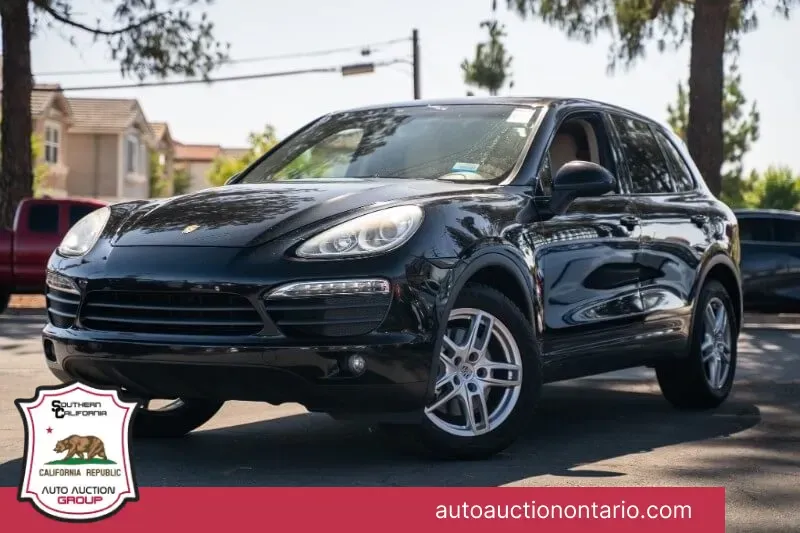 Gray 2013 Porsche Cayenne S for sale in Ontario, CA