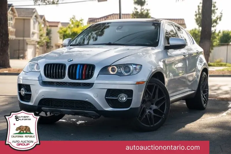 White 2011 BMW X6 xDrive50i for sale in Ontario, CA