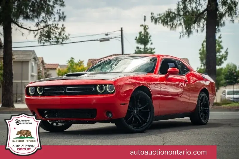Blue 2018 Dodge Challenger SXT for sale in Ontario, CA