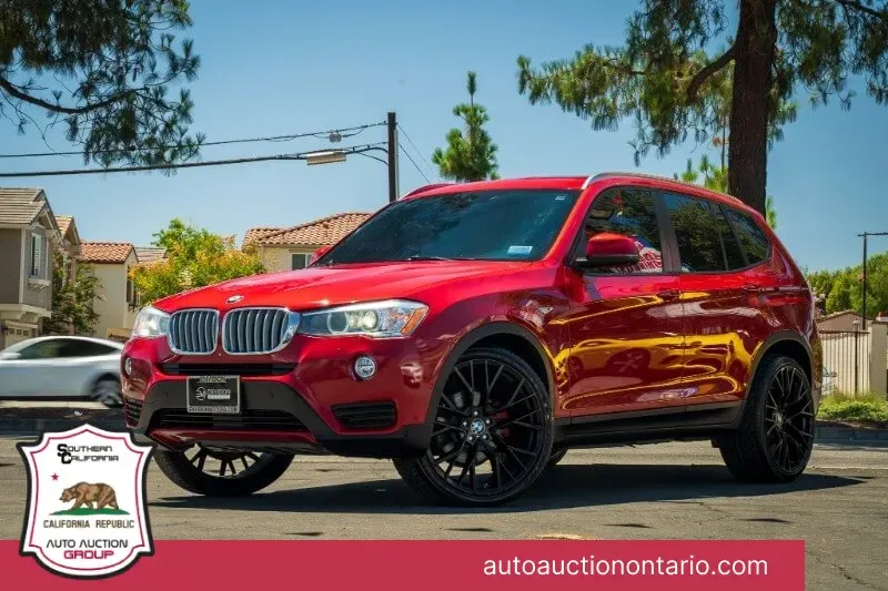 White 2015 BMW X3 xDrive28i for sale in Ontario, CA