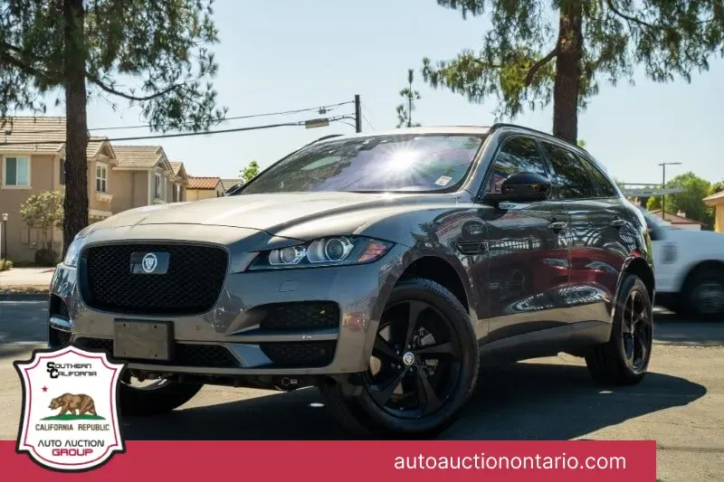 Gray 2019 Jaguar F-PACE 25t Premium for sale in Ontario, CA