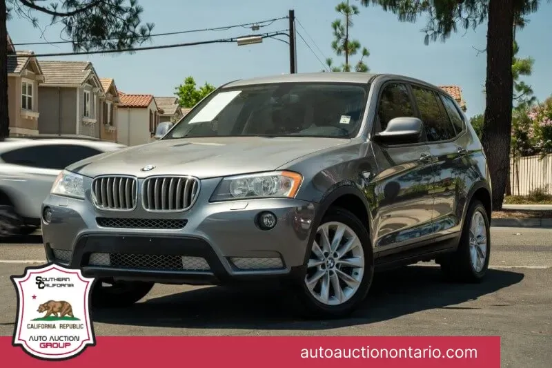 White 2014 BMW X3 xDrive28i for sale in Ontario, CA