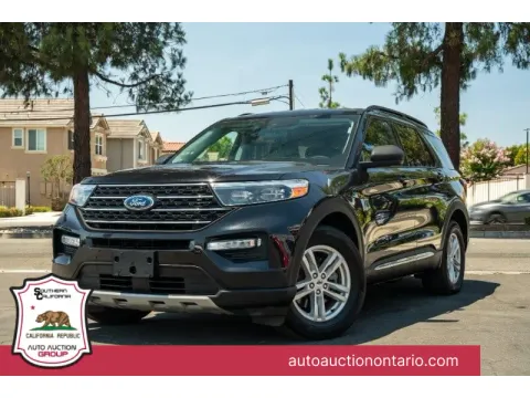 Gray 2022 Ford Explorer XLT for sale in Ontario, CA