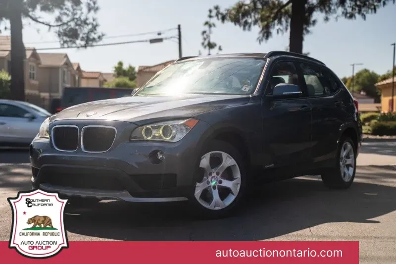 White 2015 BMW X1 sDrive28i for sale in Ontario, CA