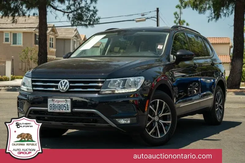 Black 2018 Volkswagen Tiguan 2.0T SEL for sale in Ontario, CA