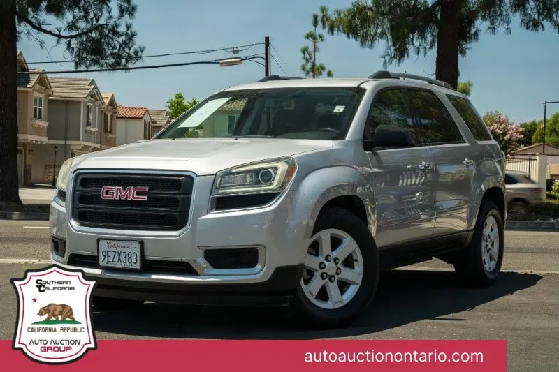 Brown 2014 GMC Acadia SLE-2 for sale in Ontario, CA