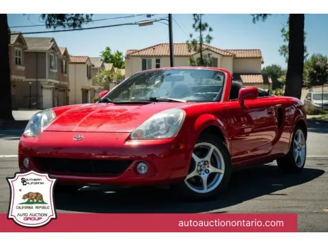 Black 2003 Toyota MR2 Spyder for sale in Ontario, CA