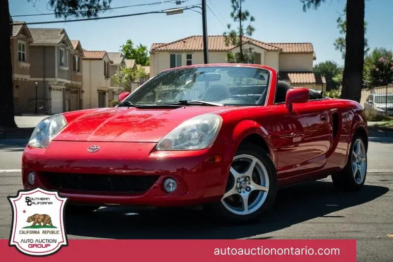 Black 2003 Toyota MR2 Spyder for sale in Ontario, CA