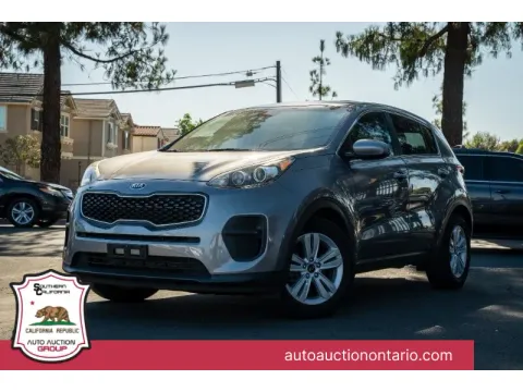 Black 2018 Kia Sportage LX for sale in Ontario, CA