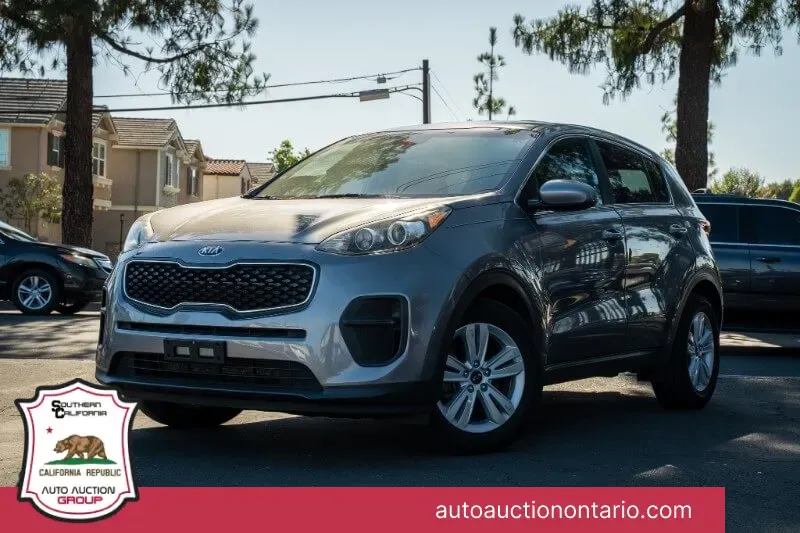 Black 2018 Kia Sportage LX for sale in Ontario, CA