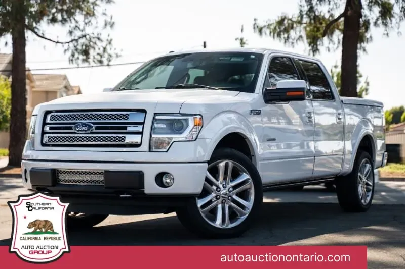 Blue 2013 Ford F-150 XL for sale in Ontario, CA