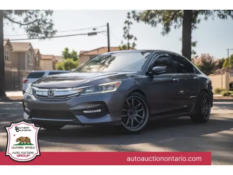 Red 2017 Honda Accord Sport for sale in Ontario, CA