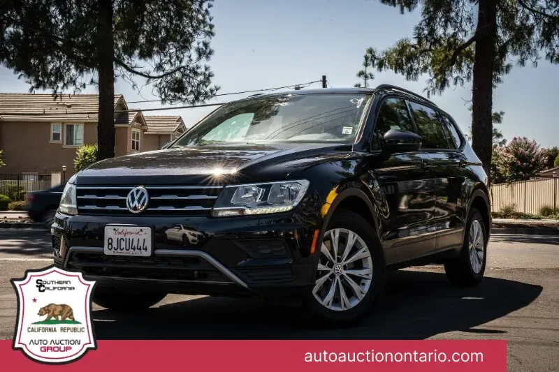 Blue 2019 Volkswagen Tiguan S for sale in Ontario, CA