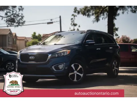 Black 2021 Kia Sorento EX for sale in Ontario, CA