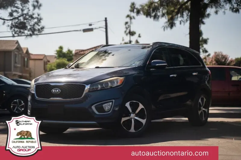 Black 2021 Kia Sorento EX for sale in Ontario, CA