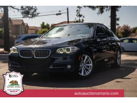 White 2016 BMW 5 Series 528i for sale in Ontario, CA