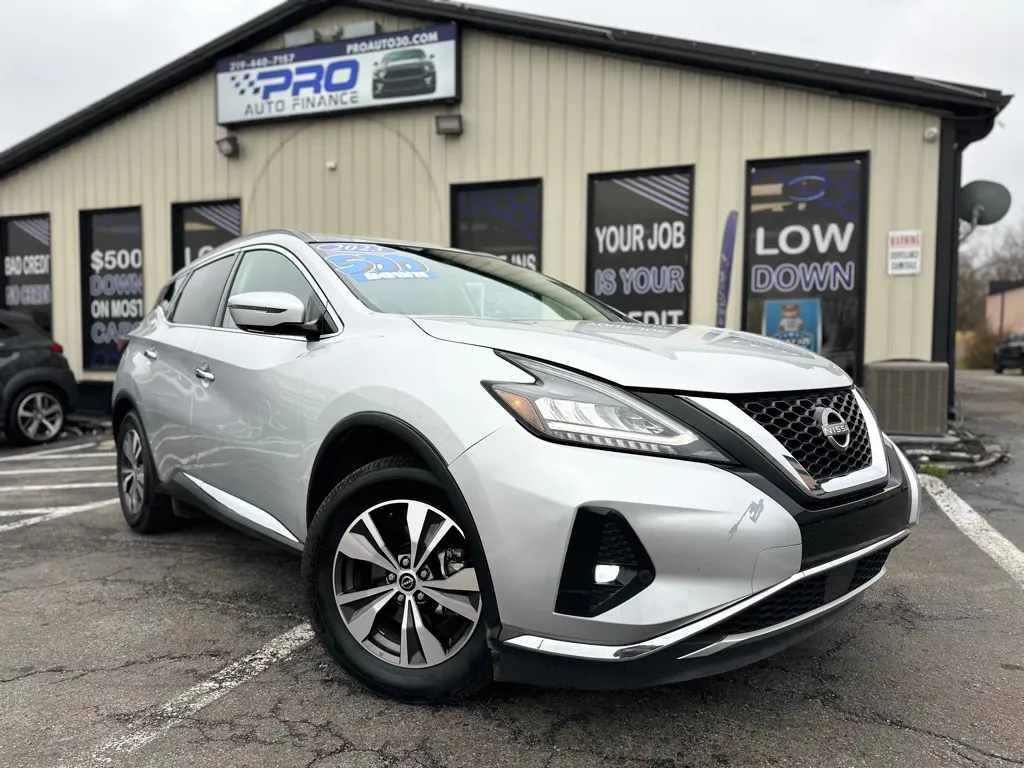 Silver 2023 NISSAN MURANO SV for sale in Crown Point, IN