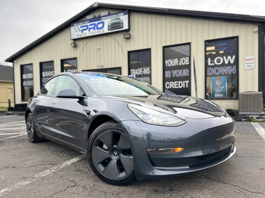 Gray 2023 TESLA MODEL 3 BASE for sale in Crown Point, IN