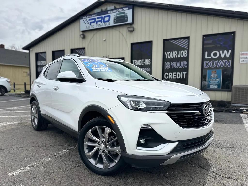 White 2023 BUICK ENCORE GX ESSENCE for sale in Crown Point, IN