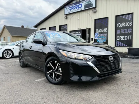 Black 2025 NISSAN SENTRA SV for sale in Crown Point, IN