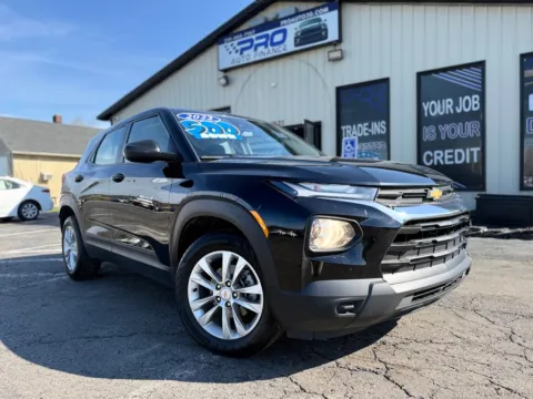 Black 2022 CHEVROLET TRAILBLAZER LS for sale in Crown Point, IN