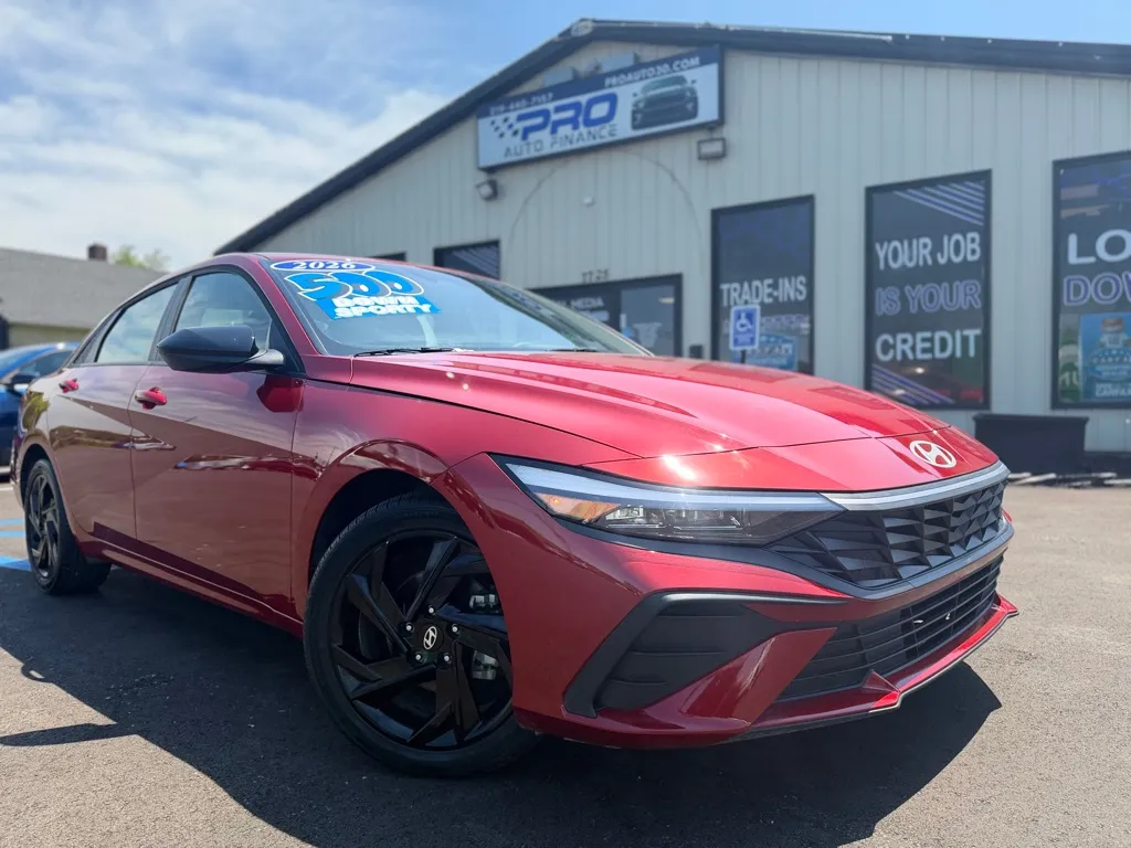 Red 2026 HYUNDAI ELANTRA SEL SPORT for sale in Crown Point, IN