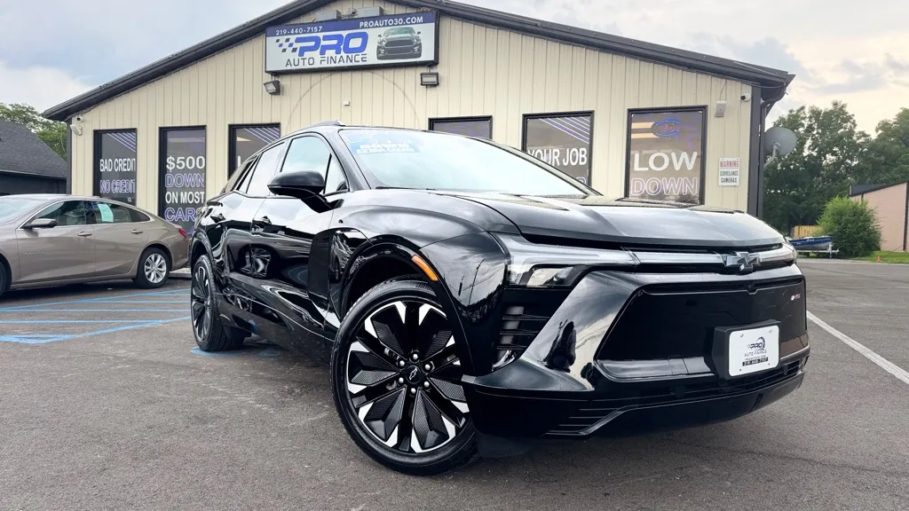 Black 2024 CHEVROLET BLAZER EV RS for sale in Crown Point, IN