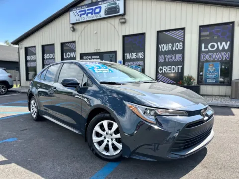 Black 2025 TOYOTA COROLLA LE for sale in Crown Point, IN