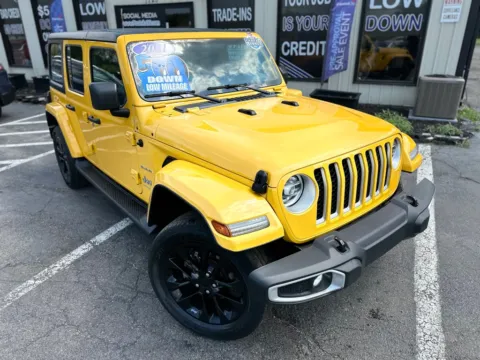 Photos of 2021 JEEP WRANGLER UNLIMI SAHARA 4XE for sale in Crown Point, IN at Pro Auto Finance
