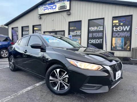 Black 2023 NISSAN SENTRA SV for sale in Crown Point, IN