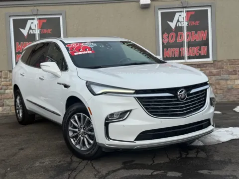 Photos of 2024 BUICK ENCLAVE PREMIUM for sale in Merrillville, IN at Ride Time Auto Finance Merrillville