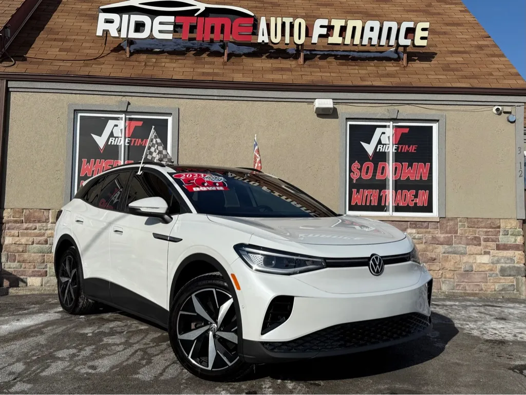 White 2023 VOLKSWAGEN ID.4 PRO S - AWD for sale in Merrillville, IN