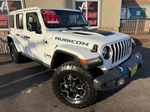 Photos of 2022 JEEP WRANGLER UNLIMI RUBICON 4XE for sale in Merrillville, IN at Ride Time Auto Finance Merrillville