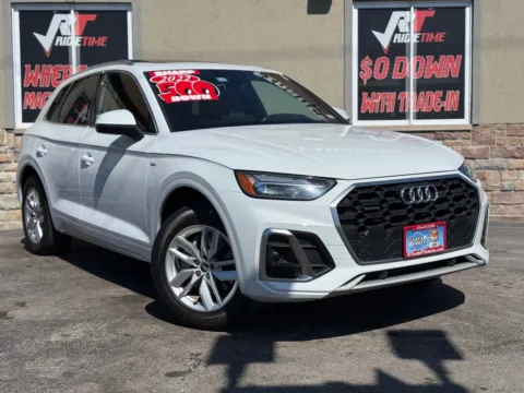 Photos of 2022 AUDI Q5 QUATTRO S LINE PREMIUM 45 TFSI for sale in Merrillville, IN at Ride Time Auto Finance Merrillville