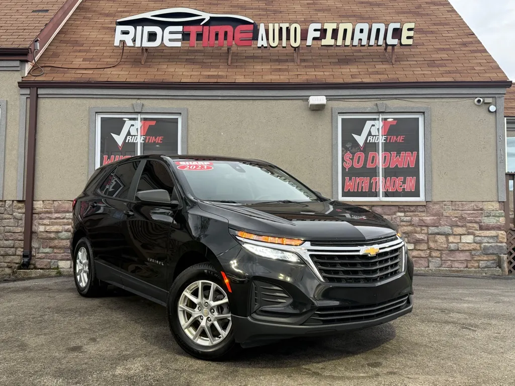 Black 2023 CHEVROLET EQUINOX LS for sale in Merrillville, IN
